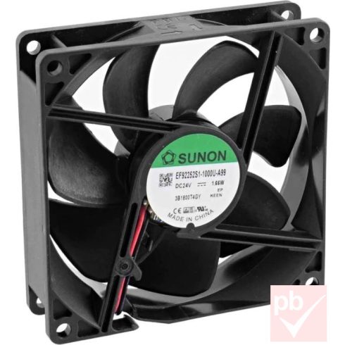 Sunon EF92252S1-1000U-A99 ventilátor (24V DC 1.66W 92x92x25mm)