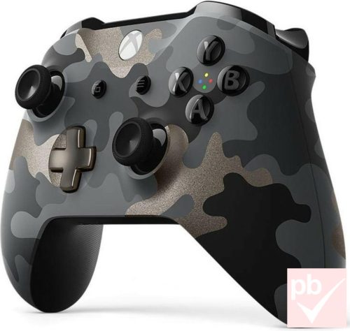 Microsoft Night Ops Camo XBOX vezeték nélküli kontroller (XBOX One, PC)