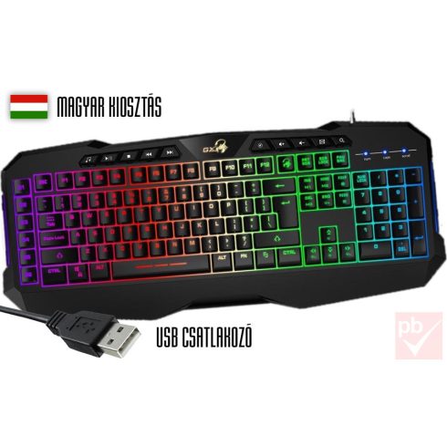 Genius Scorpion K11 Pro gaming USB billentyűzet (fekete, HUN)