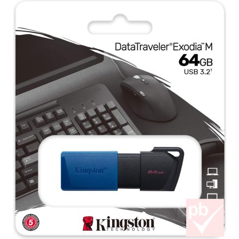 Kingston DataTraveler Exodia M 64GB pendrive (Type-A, USB 3.2)