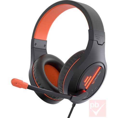 Meetion MT-HP021 gaming headset (fekete/narancs)