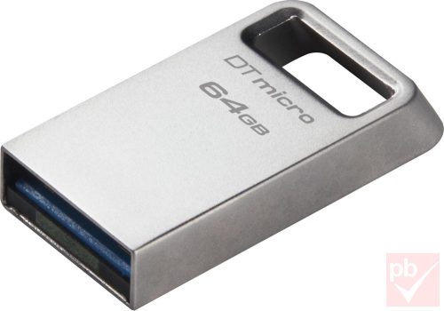 Kingston DataTraveler Micro 64GB pendrive (Type-A, USB 3.2)