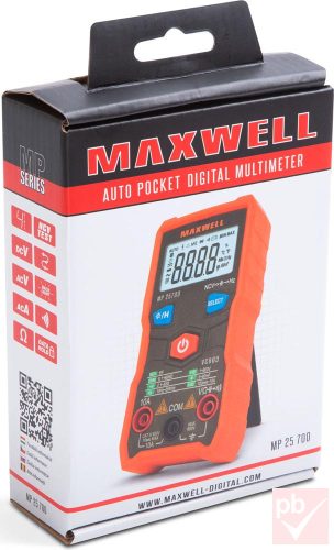 Maxwell 25700 kompakt digitális automata multiméter