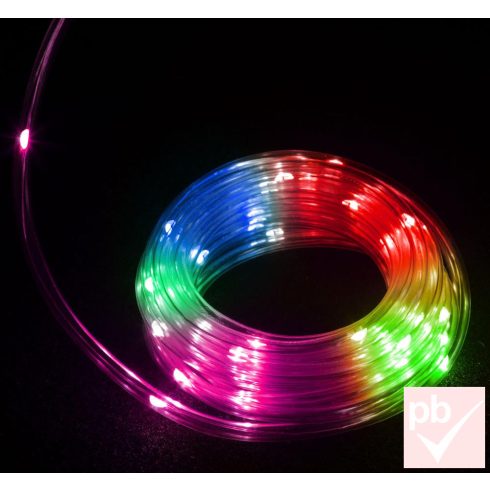 Family Decor 5m-es elemes színes LED fénykábel (50 LED/m, 3xAAA)