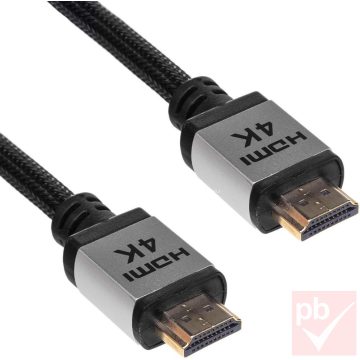 HDMI 2.0 összekötő kábel 2.0m, 4K UHD prémium, dobozos
