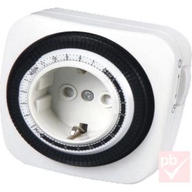   Entac mechanikus időzítőkapcsoló, mini, napi, 48 program/nap