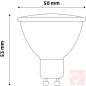 Entac LED fényforrás, GU10, 4W, 4000K, 305lm, spot