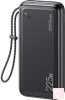 Usams PB60 Dual QC3.0+PD hordozható akkumulátor (20000mAh, fekete)
