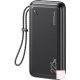Usams PB60 Dual QC3.0+PD hordozható akkumulátor (20000mAh, fekete)
