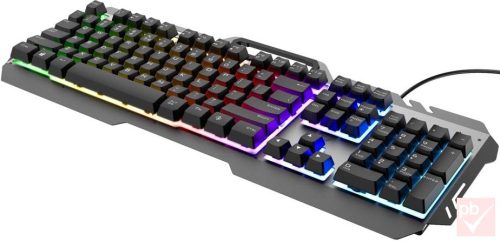 Trust GXT853 Esca RGB LED gaming billentyűzet (fekete, HUN)