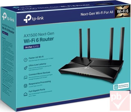TP-Link Archer AX10 AX1500 WiFi router
