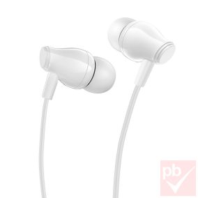   Borofone BM61W fehér sztereó mikrofonos fülhallgató (headset)