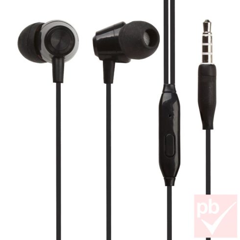 Borofone BM20 fekete mikrofonos fülhallgató (headset)