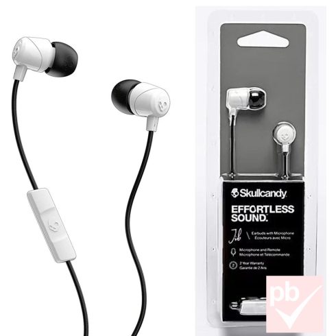 Skullcandy Effortless Sound mikrofonos fülhallgató (fehér)