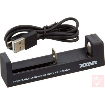 Xtar MC1 1x18650 USB-s akkumulátor töltő