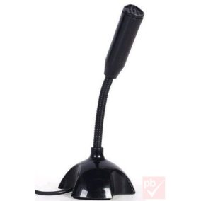 Gembird USB asztali mikrofon (fekete)