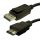 Displayport - HDMI összekötő kábel 1.8m