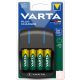Varta Plug Charger hálózati akkutöltő 4db AA 2100mAh Ni-MH akkuval