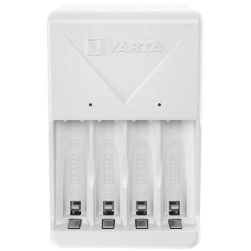 Varta Plug Charger hálózati akkutöltő 4db AA 2100mAh Ni-MH akkuval