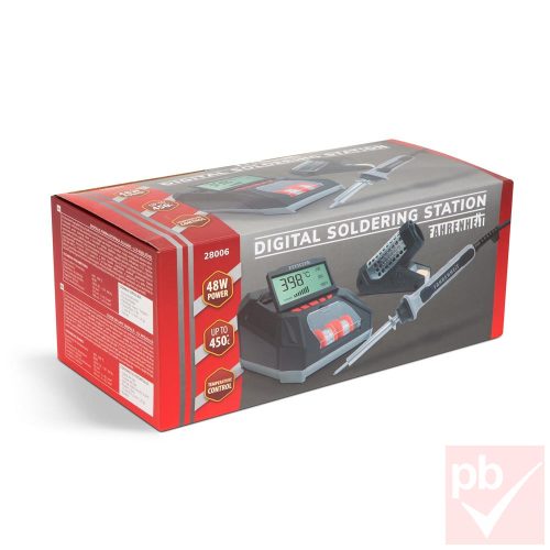 Fahrenheit digitális LCD kijelzős forrasztópáka állomás