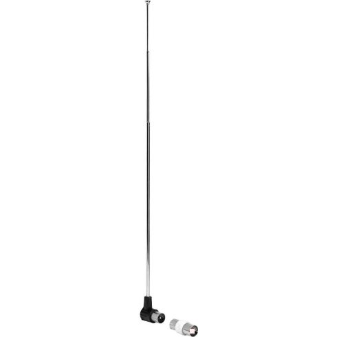 Hama teleszkópos antenna koax csatlakozóval (DVB-T, DVB-T2, DAB, DAB+, FM)