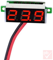 Digitális feszültség mérő (3 digit, 2.5-30V) E226RD