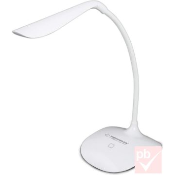   Esperanza Acrux asztali LED lámpa (fehér, USB / 4x AAA elem)