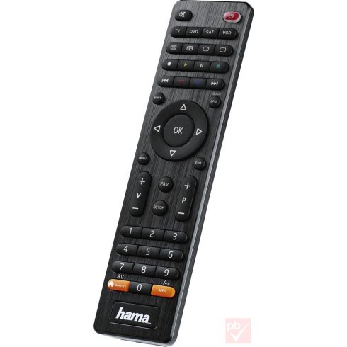 Hama 4-in-1 univerzális távirányító (Smart TV, DVD, Blu-Ray, SAT, HIFI)