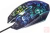 Gembird Grafix USB optikai egér RGB LED világítással