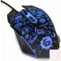 Gembird Grafix USB optikai egér RGB LED világítással