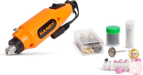 Handy panelfúró, csiszoló és polírozó készlet, 78db-os, hálózati