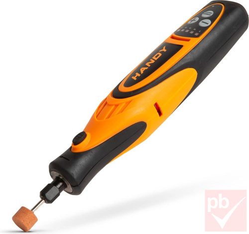 Handy panelfúró, csiszoló és polírozó készlet, 112db-os, akkumulátoros