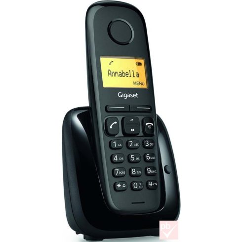 Gigaset A180 fekete DECT telefon