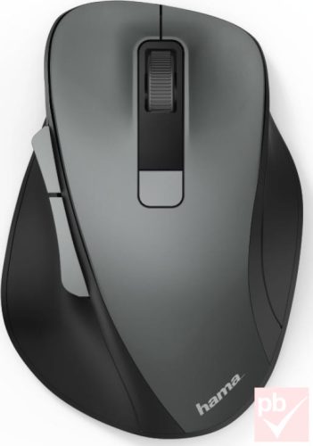 Hama MW-500 6 gombos ergonomikus vezeték nélküli optikai egér (antracit)