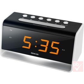 Sencor SDC 4400 digitális ébresztőóra (fehér)