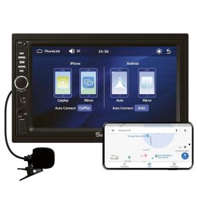   SAL VB X910 autós fejegység (4x50W, USB, AUX, Bluetooth, 2DIN)