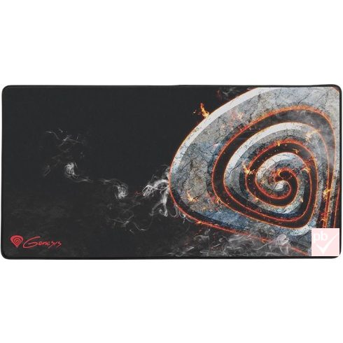 Genesis Carbon 500 Maxi Lava gaming egérpad (fekete, 990x450mm)