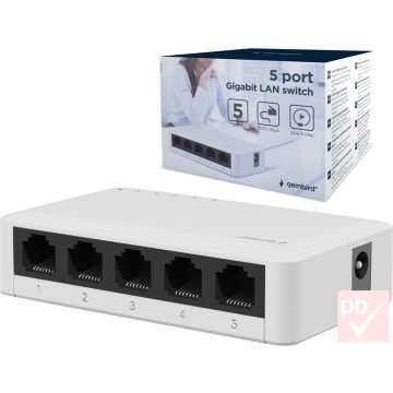 Gembird 5 portos gigabit switch