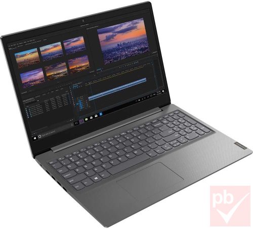 Lenovo V15 15.6" szürke laptop (Core i3, Full HD, 256GB SSD, 8GB RAM)