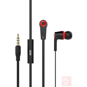 IRISTech G-13 fekete-piros mobil headset