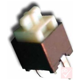 Mikrokapcsoló, 6x6mm, 2 lábú