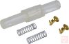 Biztosíték foglalat, lengő, 5x20mm üvegbiztosítékhoz, szerelhető, vezeték nélkül