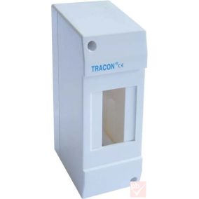 Tracon falon kívüli kismegszakító ház, 1-es