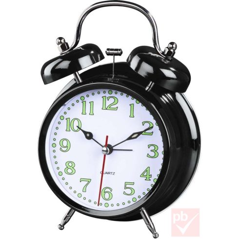 Hama Wecker Alarm Clock ébresztő óra foszforeszkálós számlappal
