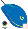 Logitech G203 LightSync kék gamer egér