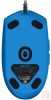 Logitech G203 LightSync kék gamer egér