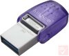 Kingston DataTraveler MicroDuo 3C 128GB pendrive (Type-C + A, USB 3.2)
