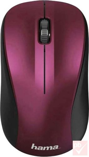 Hama MW300 bíbor vezeték nélküli egér