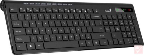 Genius SlimStar 7230 vezeték nélküli billentyűzet (fekete, HUN)