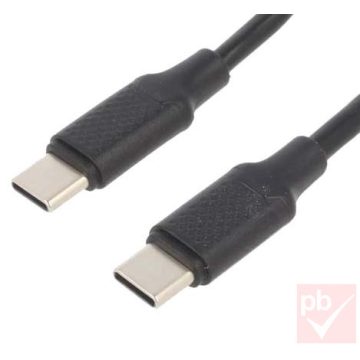 USB 2.0 C-C összekötő kábel 1.5m (PD, 60W)